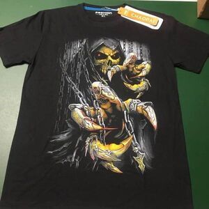 Men's Skeleton Chain Claw T-Shirt - XL - NEW